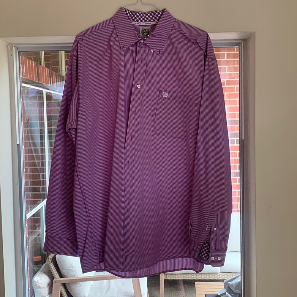 Cinch button down